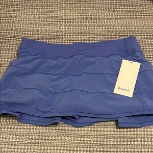 Rare Lululemon Pace Rival MR Skirt Periwinkle